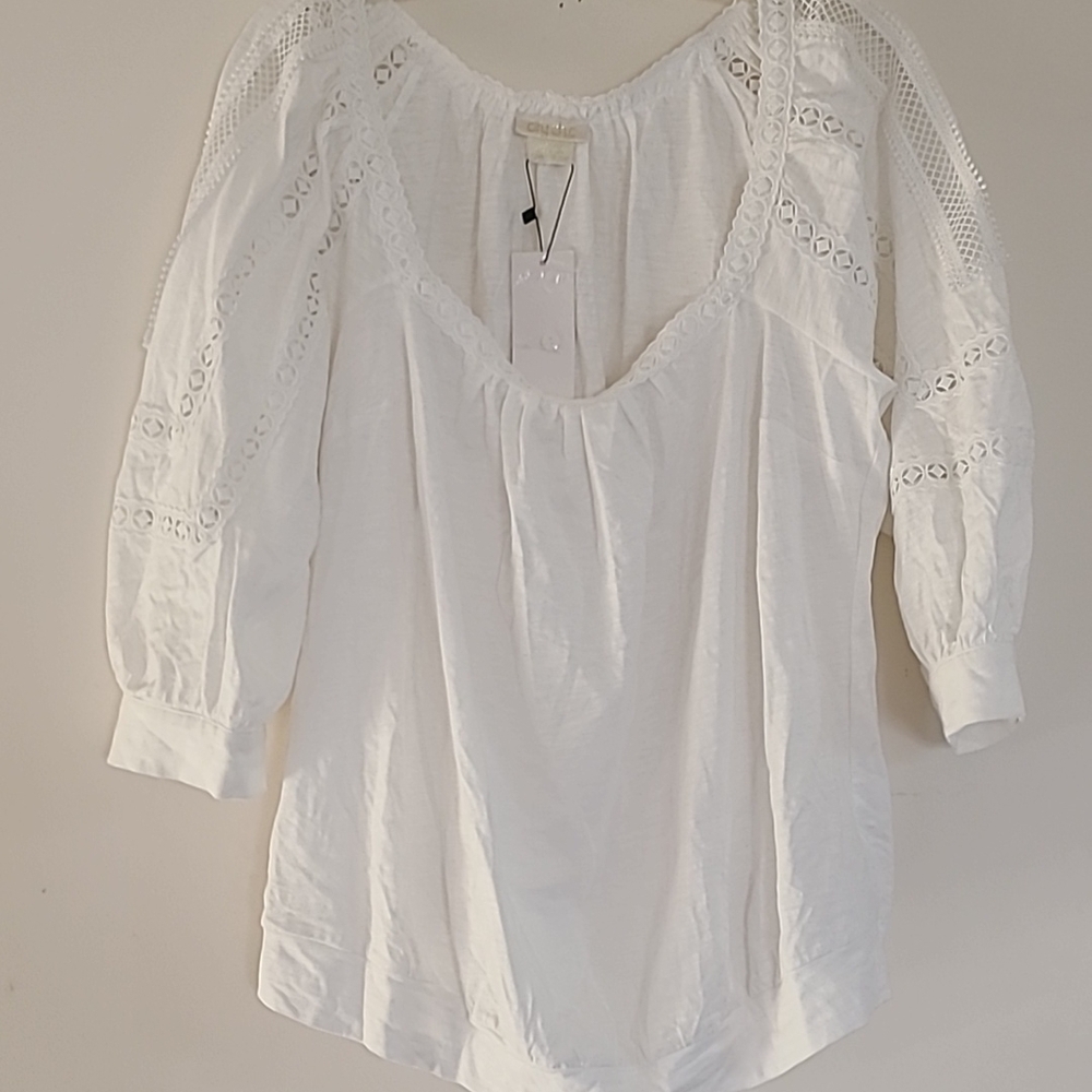 Lace Detail Women's Top